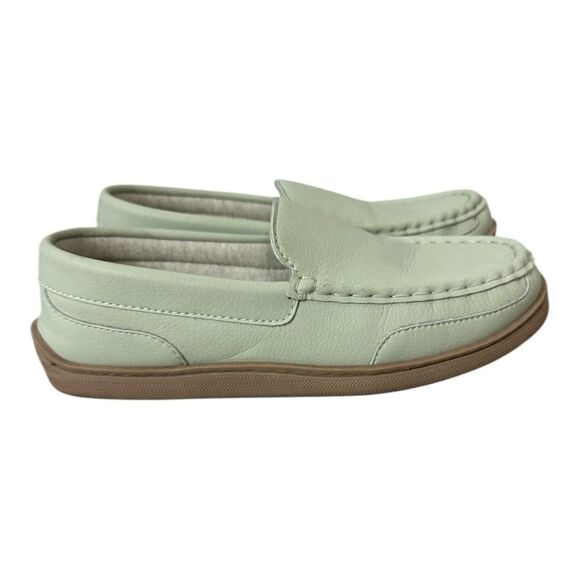 MyPillow MySlippers All Season Moccasin Women’s Size 8 Leather Slip On - Picture 1 of 6